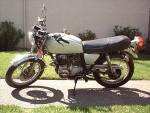 Highlight for Album: 1975 Honda 400F Project Bike