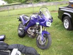 Pauls Buell after a fun 101 day.
We'll have to read all about in Pauls article!
