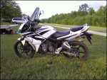 2007 cbr125r. Overall first place winner. this bike is only sold in Canada. Doesnt seem fair does it?