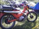 Old honda 90. This thing made it around Lake Erie after a valve adjustment midway.