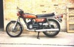 1972 Yamaha R5C  This was my daily rider in 95, 96