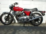 a Norton 750 Commando