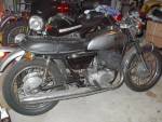 Highlight for Album: 1975 T500 (Tig's bike)