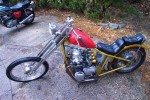 Honda Chopper Left Side - I am sure if it had the chance, this bike would eat its young.