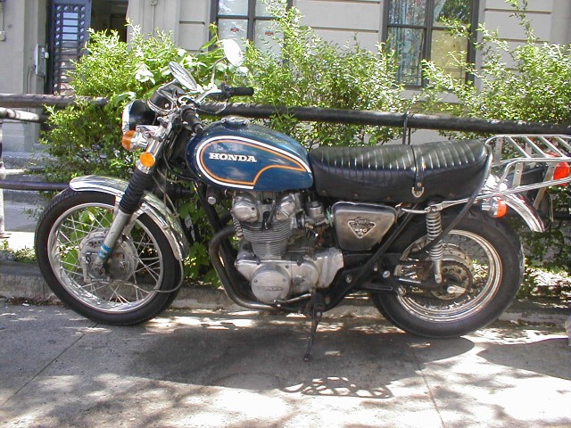 Lori's Honda cl450.. died in Tennessee on the way to Alabamy