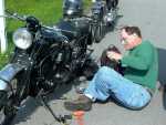 Clutch problems on the ride over