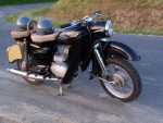 1959 MZ ES250/0 Sidecar Model; 250cc Two-Stroke; Currently working on sidecar restoration.