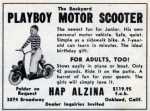 American Motorcyclist Ad for Pranafa Playboy Scooter c1951