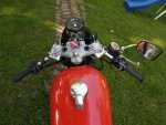1973 rd350 - controls