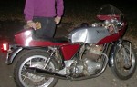 Built on a 75 Norton 850 Commando