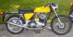 Built on a 75 Norton 850 Commando/ High Rider