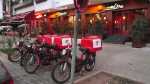 Pizza hut delivery bikes (Casablanca)
