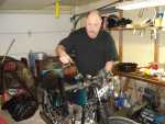 Adding fresh oil to the Triton found in a back yard in South Philly.....unbelievable!