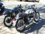 Skip's Triumph Caff,with stablemate Triton