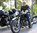 Me on the girl in the Upper Peninsula of Michigan.  1,700 miles w/ no major issues.  I did have to make a throttle cable out of fishing cable & lead weights though.