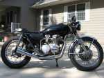 76' CB550K - Did a frame up resto on her back in 2000.