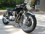 76' CB550K - Did a frame up resto on her back in 2000.