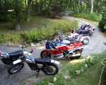 Parking lot in front of the house