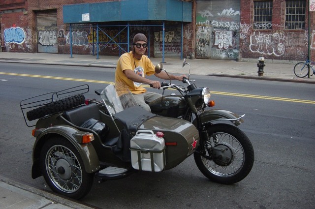 My stupid Ural. Dont ever get one. Threw a rod trying to take it camping.