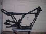 F9b, frame blasted and painted