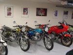 '71 Honda 500,  '70 750 and Laverda RGS 1000