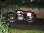 1969 MZ ETS250 Six Days bike (ISDT) This bike was originally inported by Edison Dye.